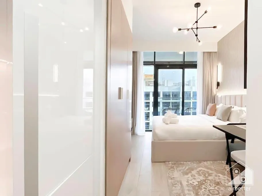 Opulent Studio With Balcony At Aziz Riviera Dubai Verenigde Arabische Emiraten